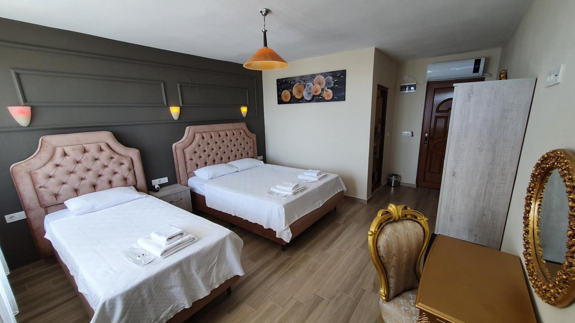 Sokakagzi Assos Nazan Motel Restoran Beach الغرفة الصورة