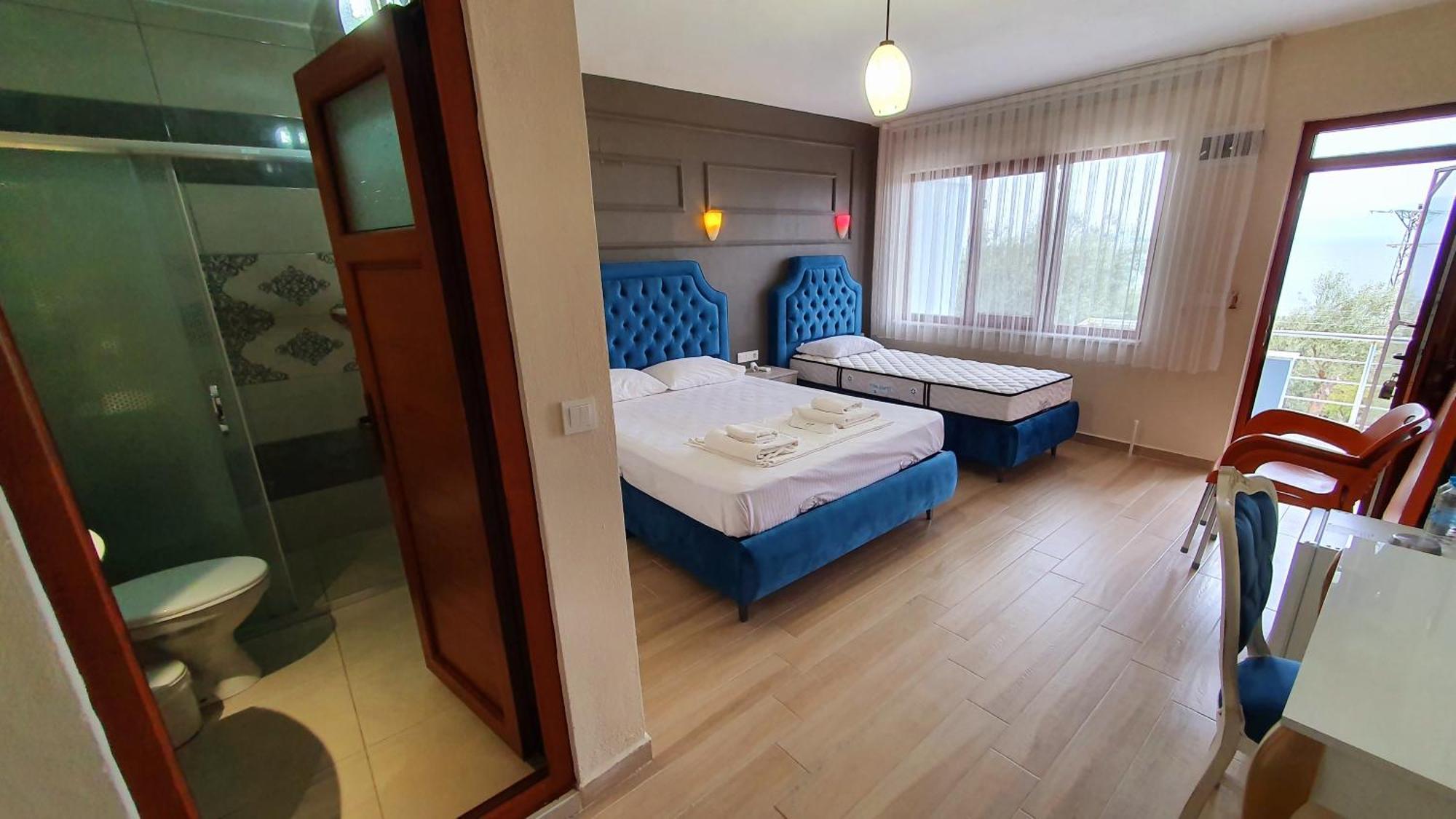 Sokakagzi Assos Nazan Motel Restoran Beach الغرفة الصورة