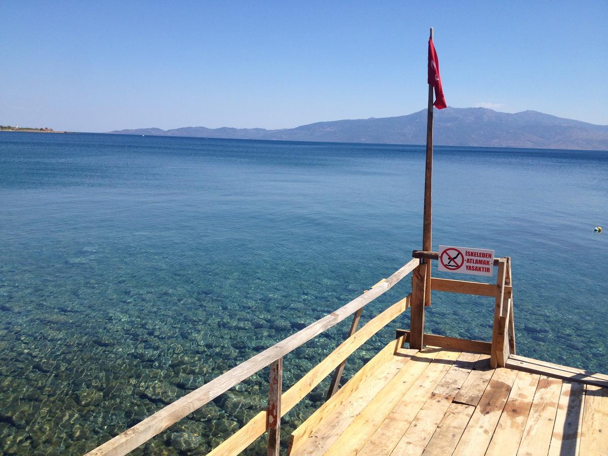 Sokakagzi Assos Nazan Motel Restoran Beach المظهر الخارجي الصورة
